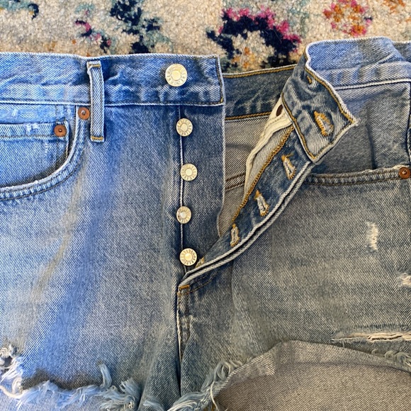 Agolde Parker jean shorts - Picture 5 of 6